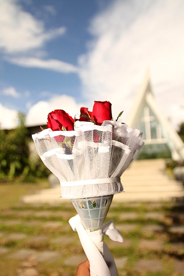 Blur focus wedding