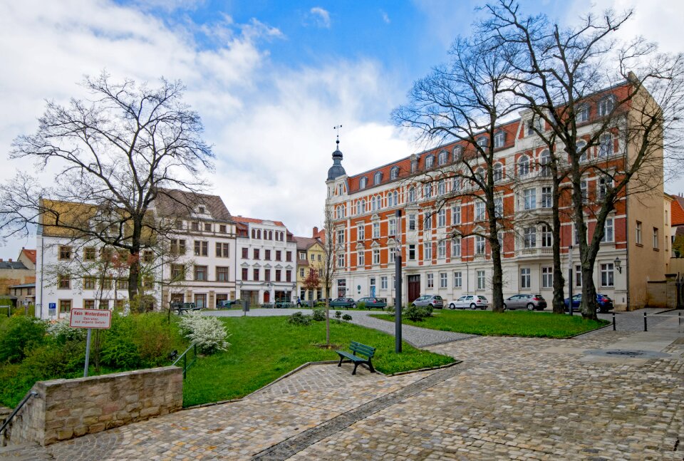 Historic center old building space