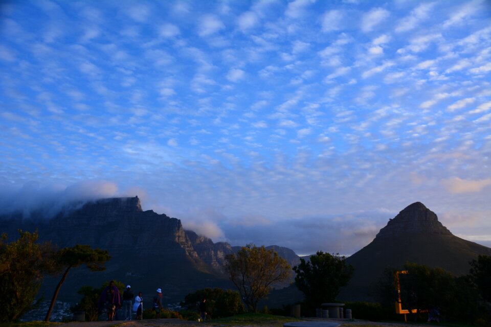 Cape town clouds mood