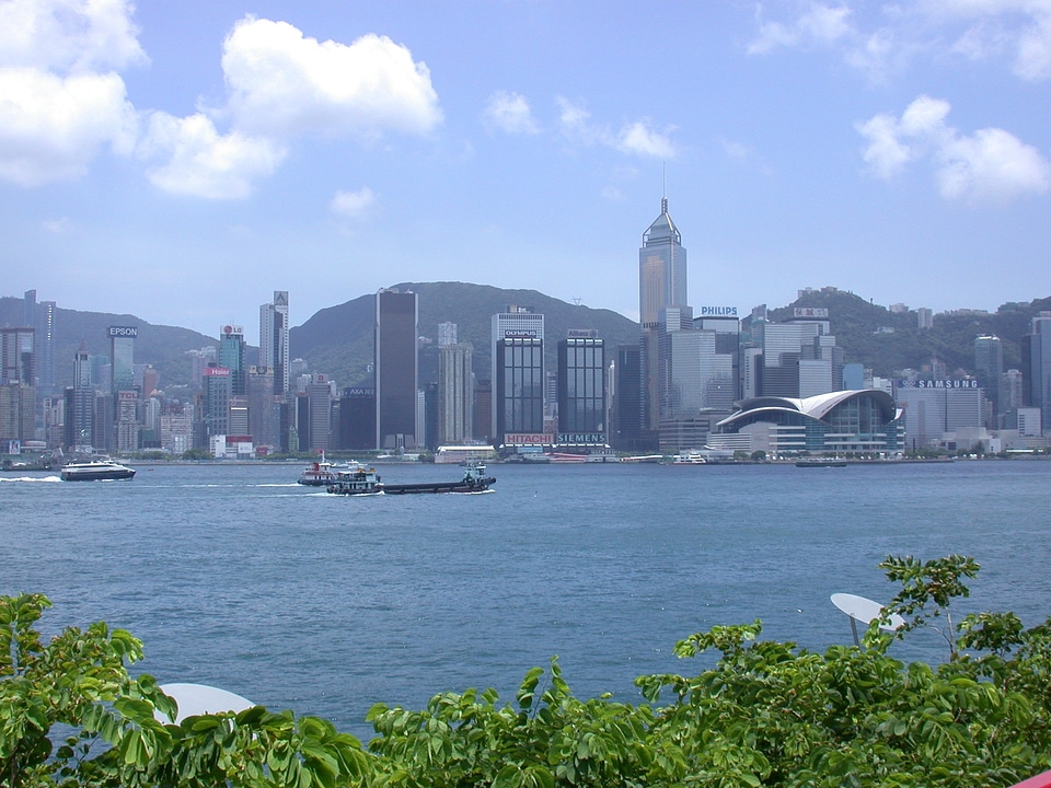 Hong kong skyscraper