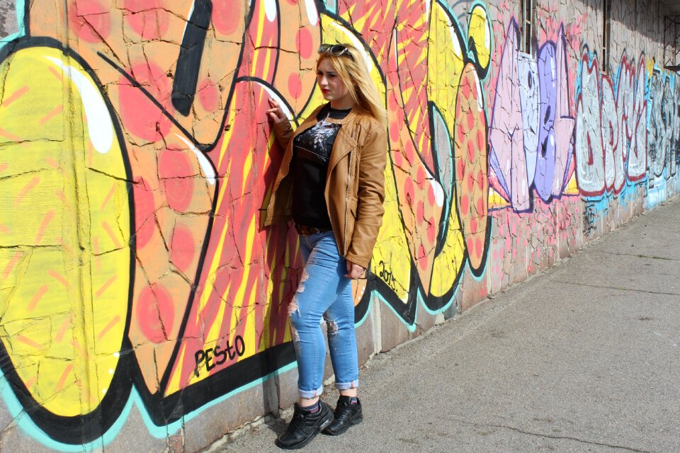 Graffiti bright style