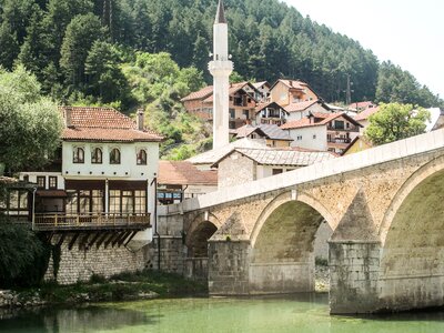 Bosnia and herzegovina river old