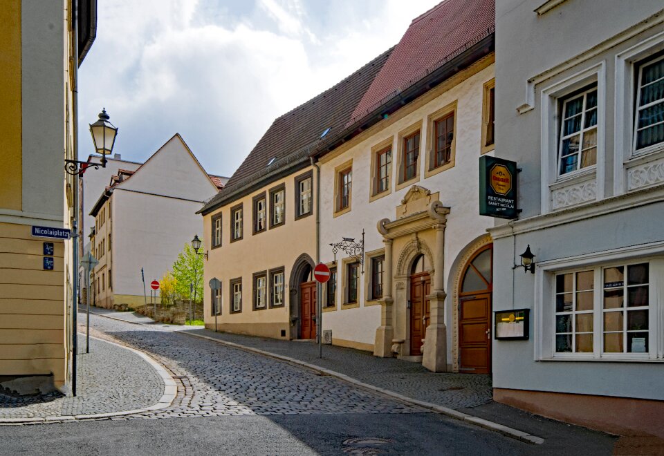 Historic center old building building