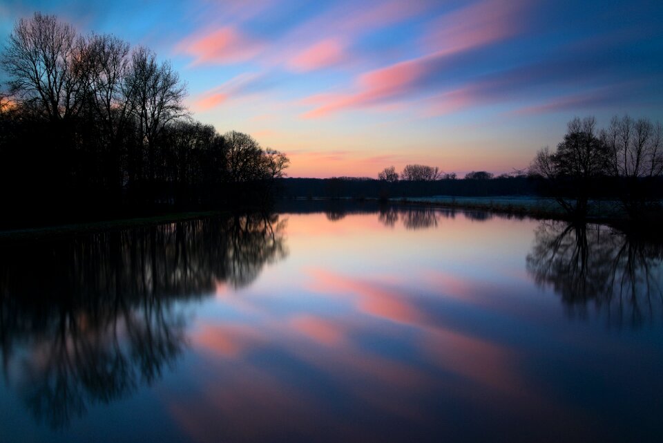 Abendstimmung sky illuminated