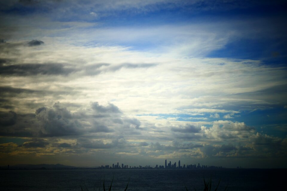 Nature blue sky clouds blue sky background