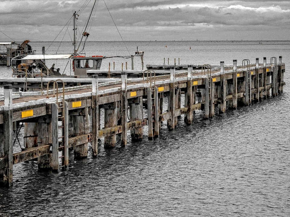 Harbor boat dock