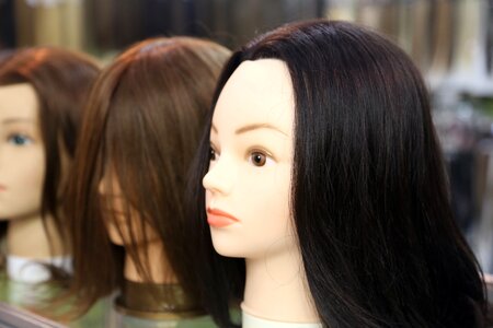 Dummy hairdresser head