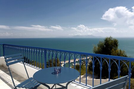 La villa bleue sidi bou said tunisia