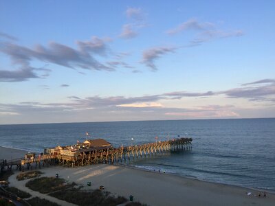 Carolina water pier photo