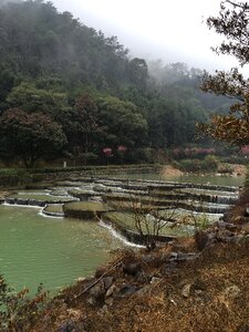 Fuzhou forest park heavy rain