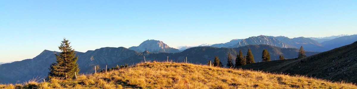 Alpine bavarian alps view photo