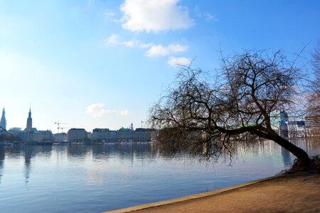 Hanseatic city landscape rest