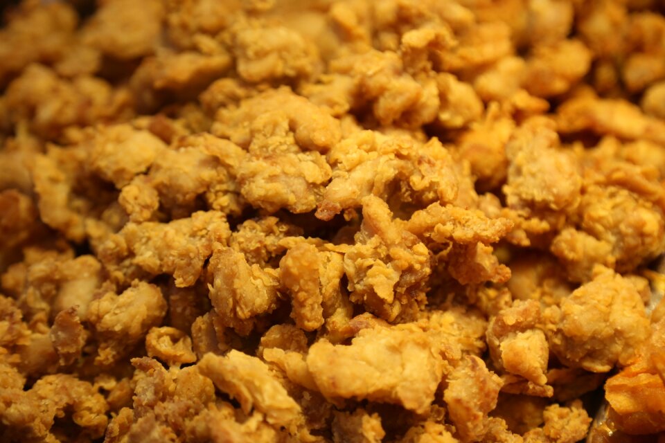 Junk food orange chicken