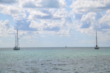 Blue ocean vessel