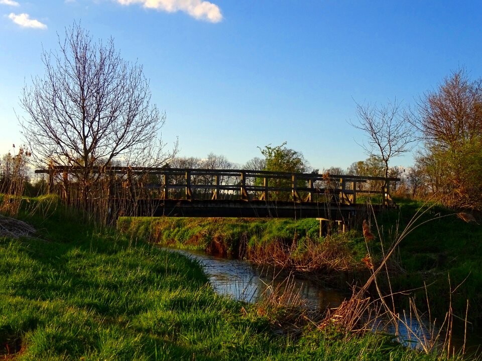 Water blue sky landscape