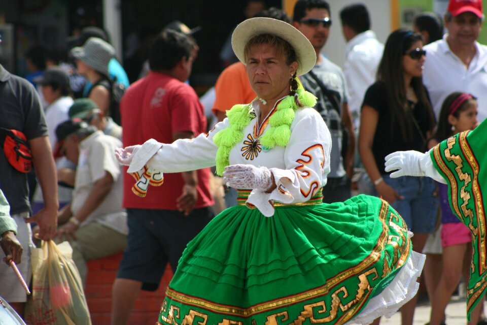 Religious holiday promesantes religious dances