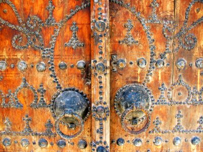 Door tunisia arabesque