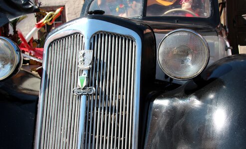 Classic vehicle exhibition