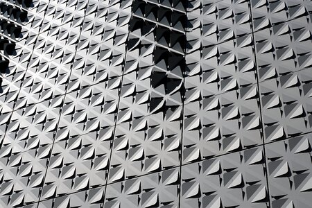 Facade building pattern photo
