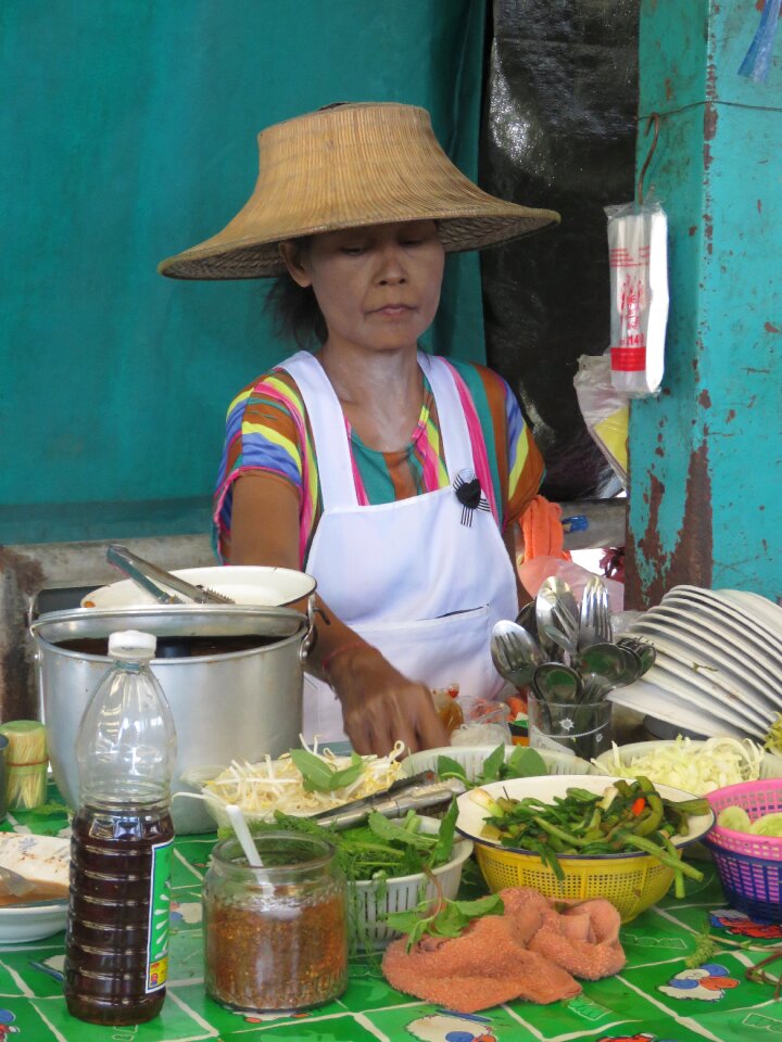Wet market raw meat