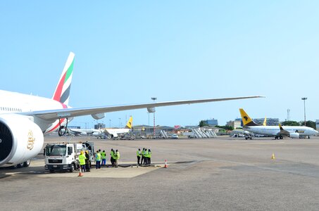 Transportation airline flight
