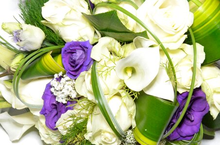Wedding flower floral composition photo