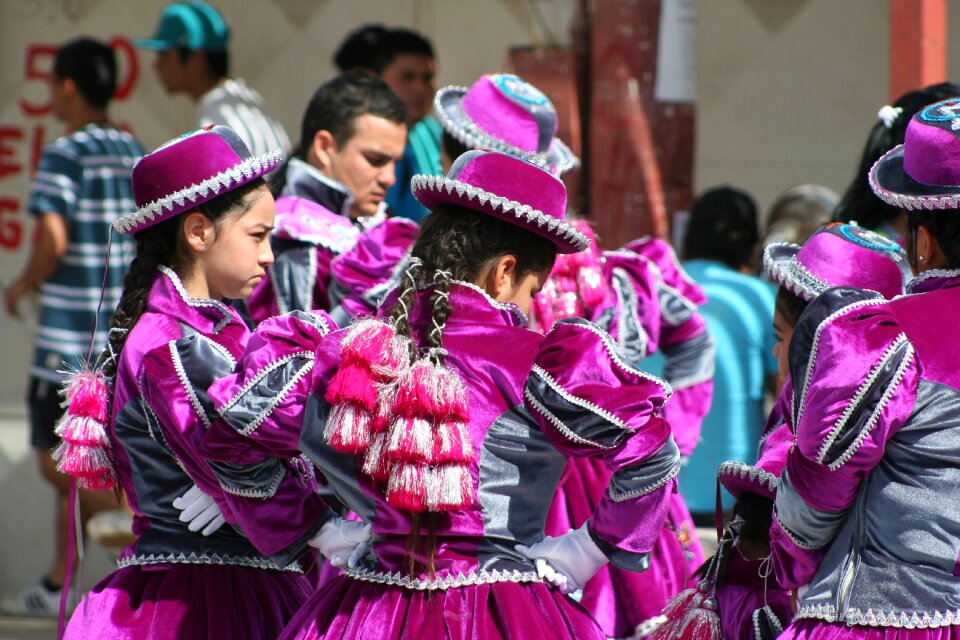 Religious holiday promesantes religious dances