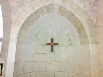 Cross apse stone