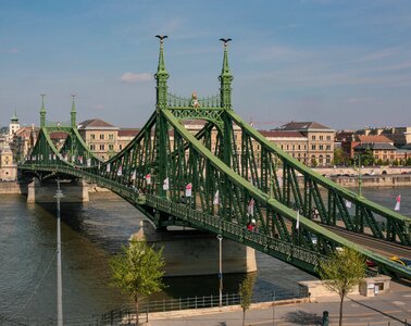 Budapest danube bridge photo