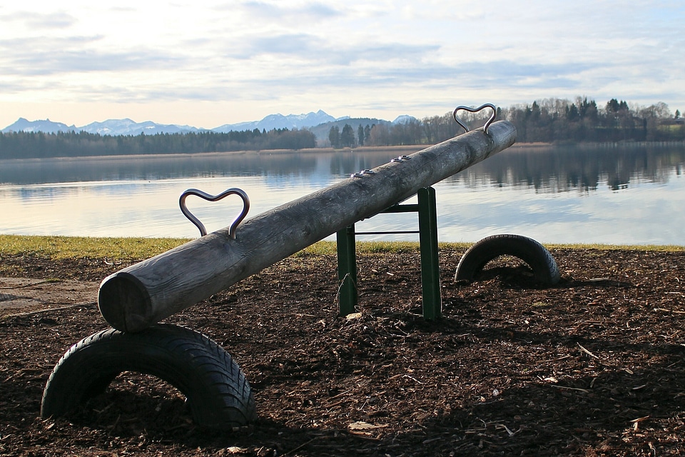 Rock playground play