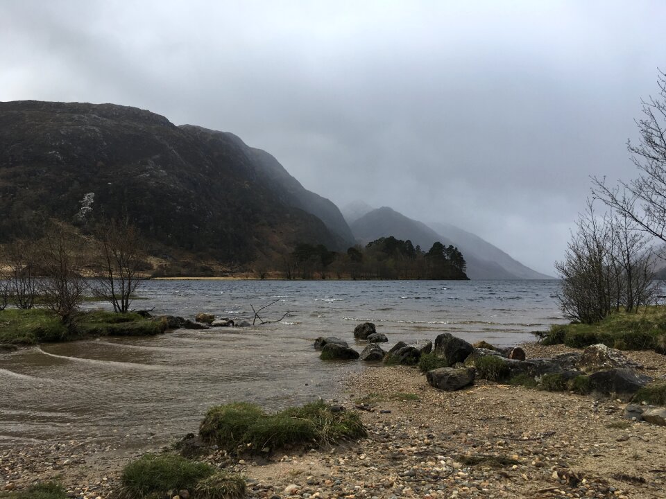 Loch lake water
