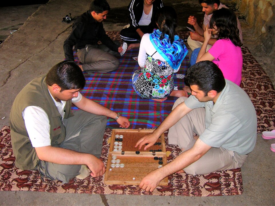 Board game strategy wood photo