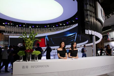 Reception the shanghai auto show 2017 car