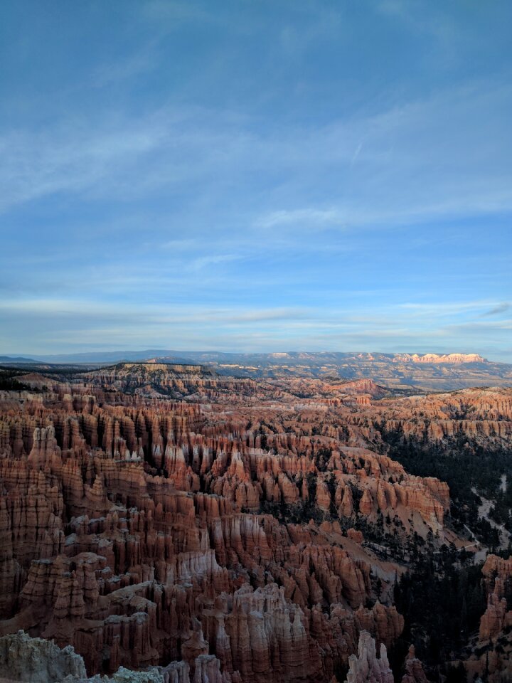 National park nature geology
