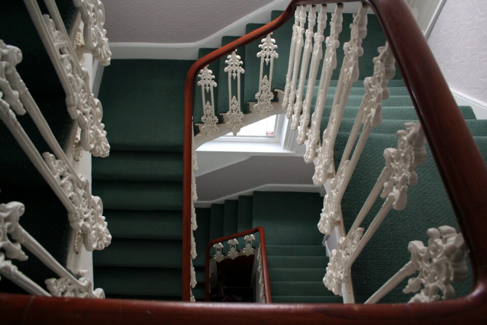 Staircase architecture wooden photo