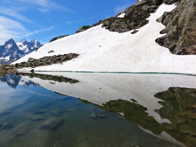 Lac blanc france photo