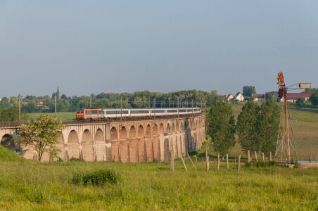Bb26000 night train viaduct