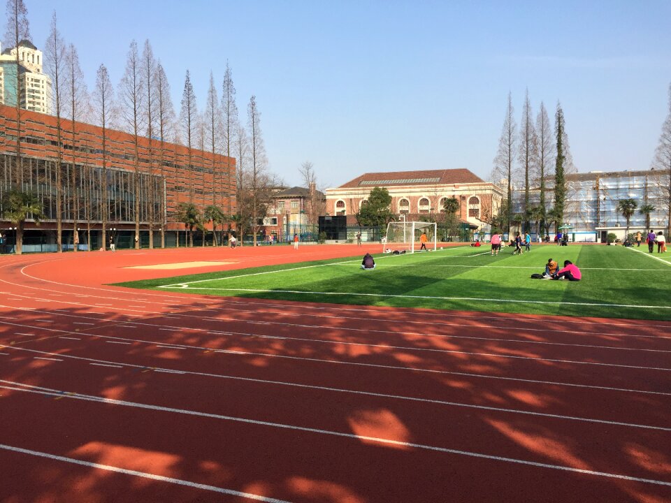 Stadium shanghai sunny days