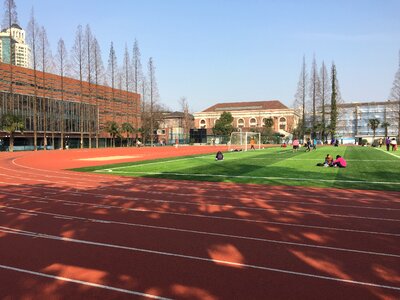 Stadium shanghai sunny days
