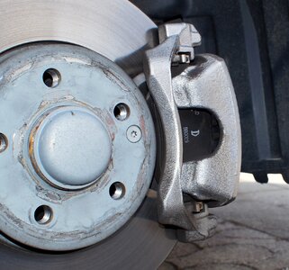 Brake lining brake disc inspection