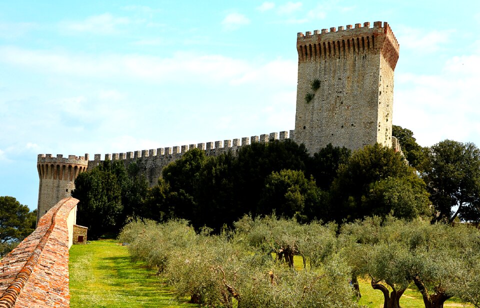 Fortress middle ages tower