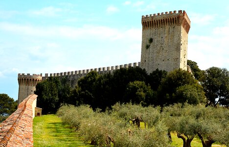 Fortress middle ages tower
