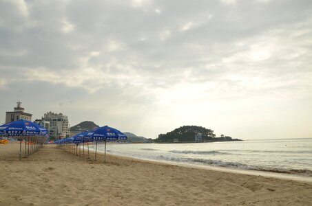 Song bathing beach korea photo