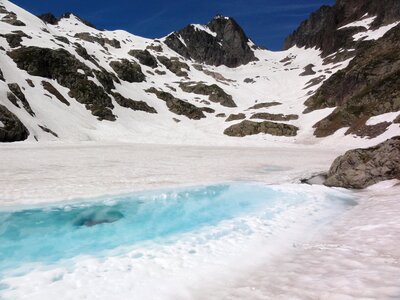 Lac blanc france photo