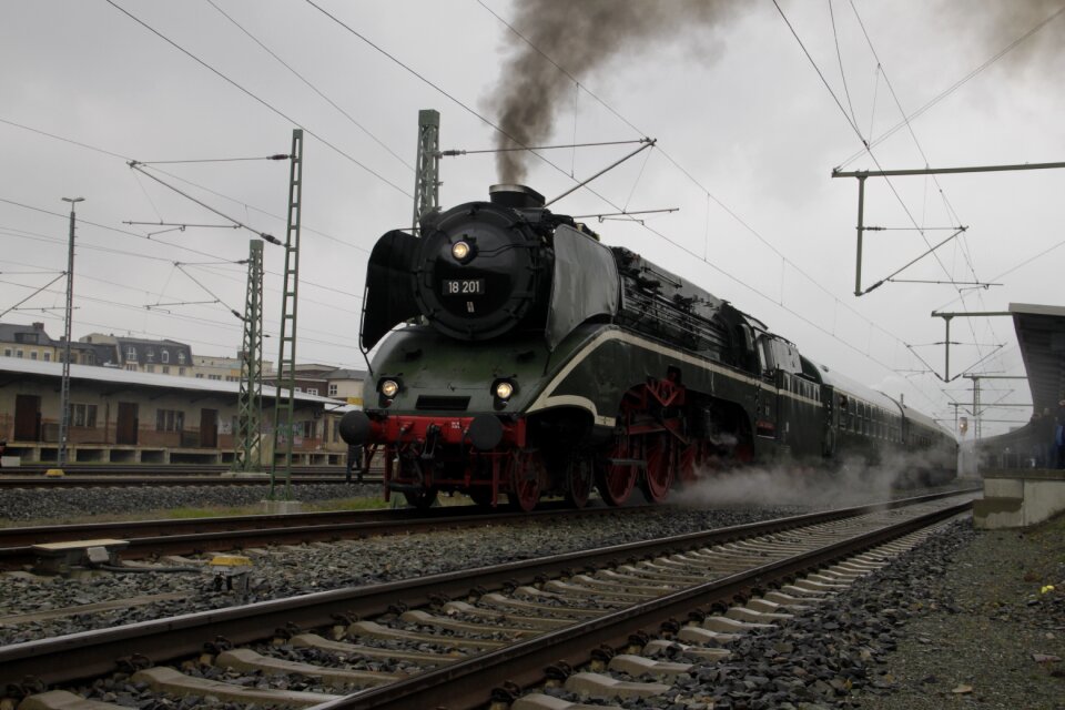 Steam locomotive steam nostalgia