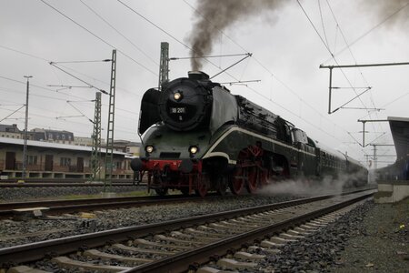Steam locomotive steam nostalgia photo