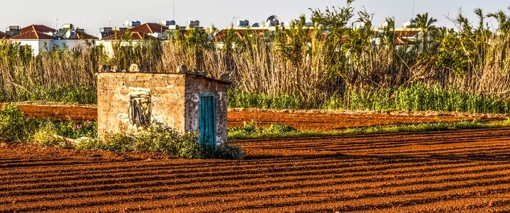 Hut landscape countryside photo