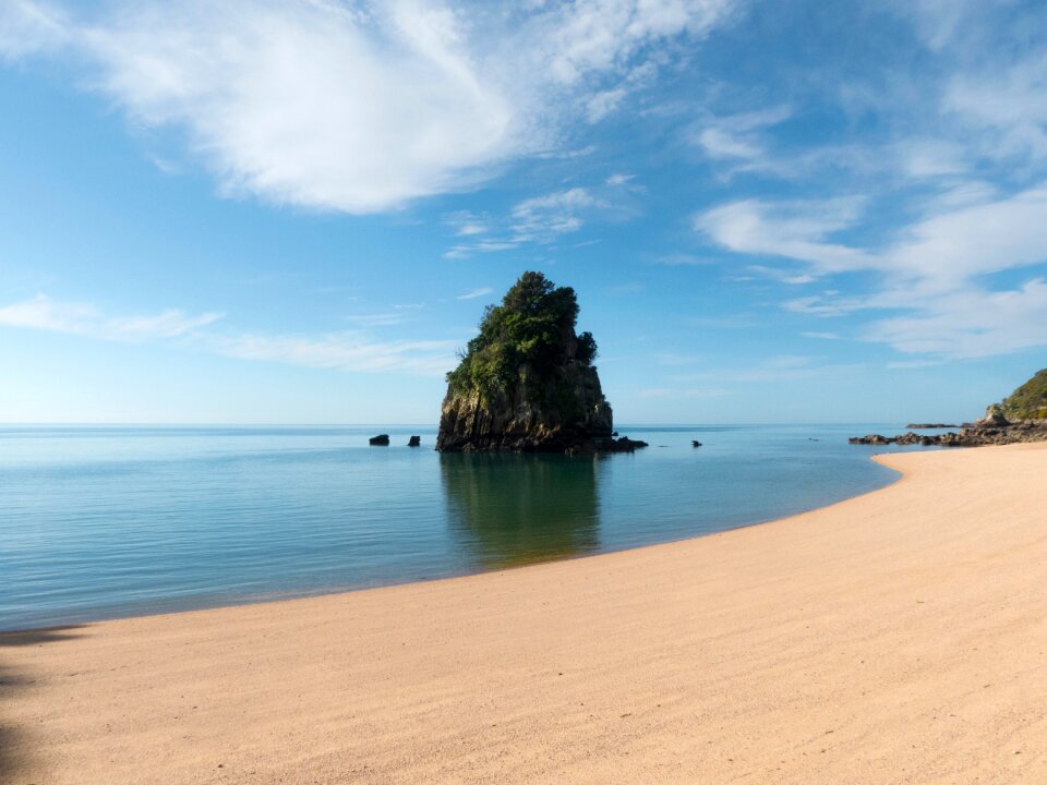 Island abel tasman new zealand