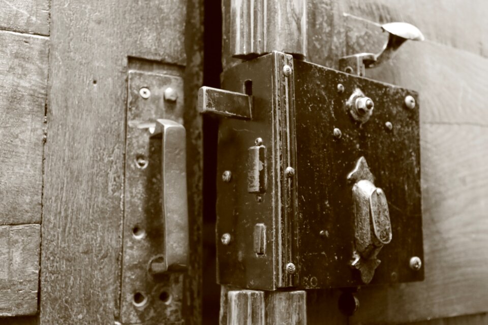 Door handle wood wooden