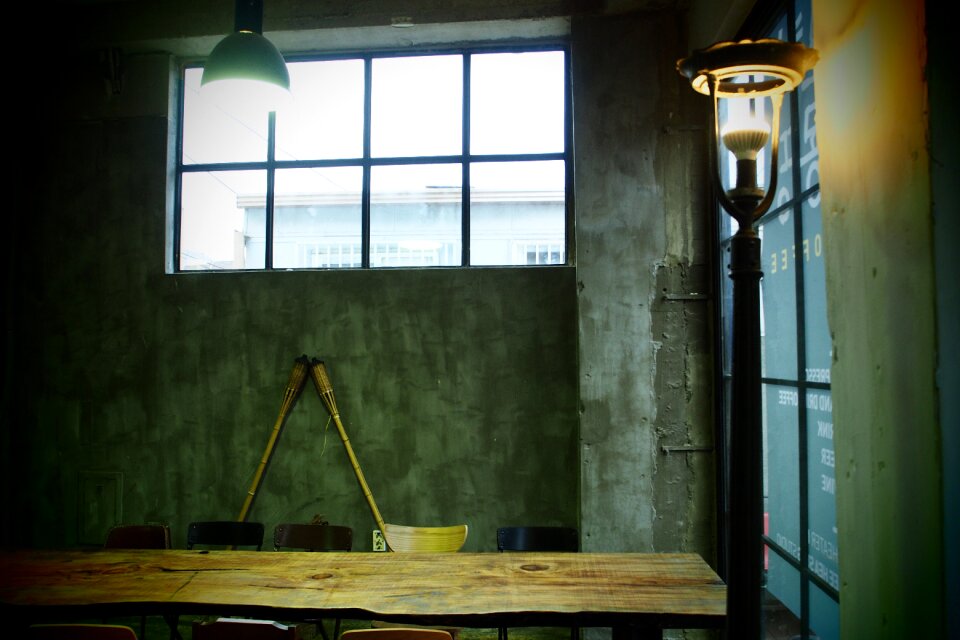 Coffee lighting table